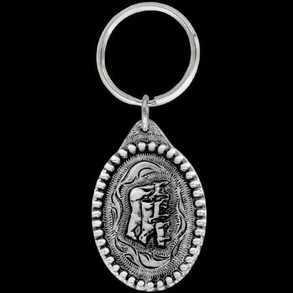 Celebrate the excitement of the stock show with our Stock Show Keychain. Crafted with care, it's a perfect accessory for exhibitors and livestock enthusiasts. Order now!